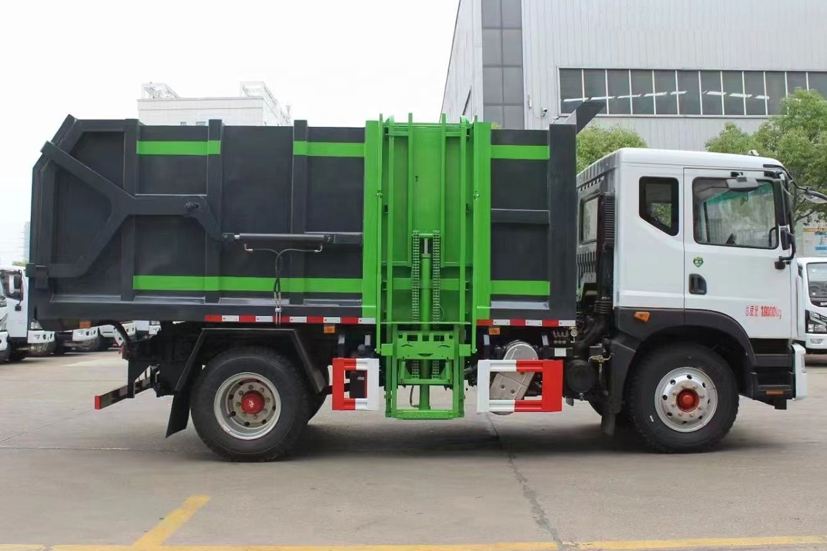 Dump Garbage Side Raccrochez la fabrication d'usine de camions de type