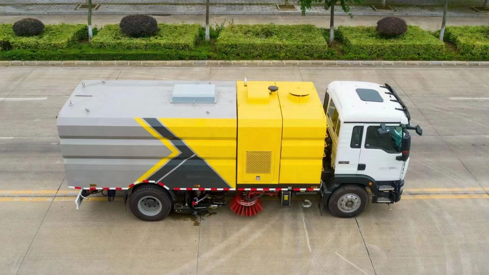 Systèmes d'aspiration Utilisation multi-scènes du camion balayeuse pour le nettoyage