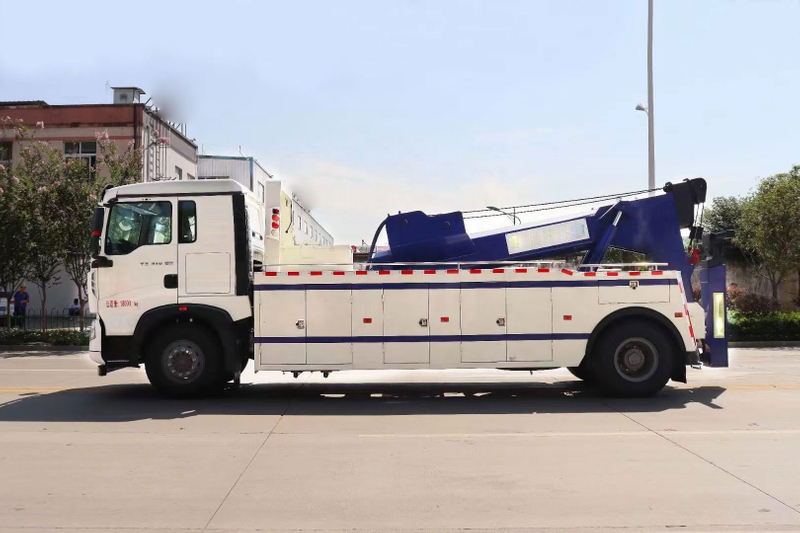 Dépanneuse de dépanneuse robuste HOWO de 25 tonnes