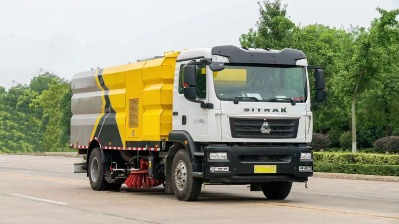 Systèmes d'aspiration Utilisation multi-scènes du camion balayeuse pour le nettoyage