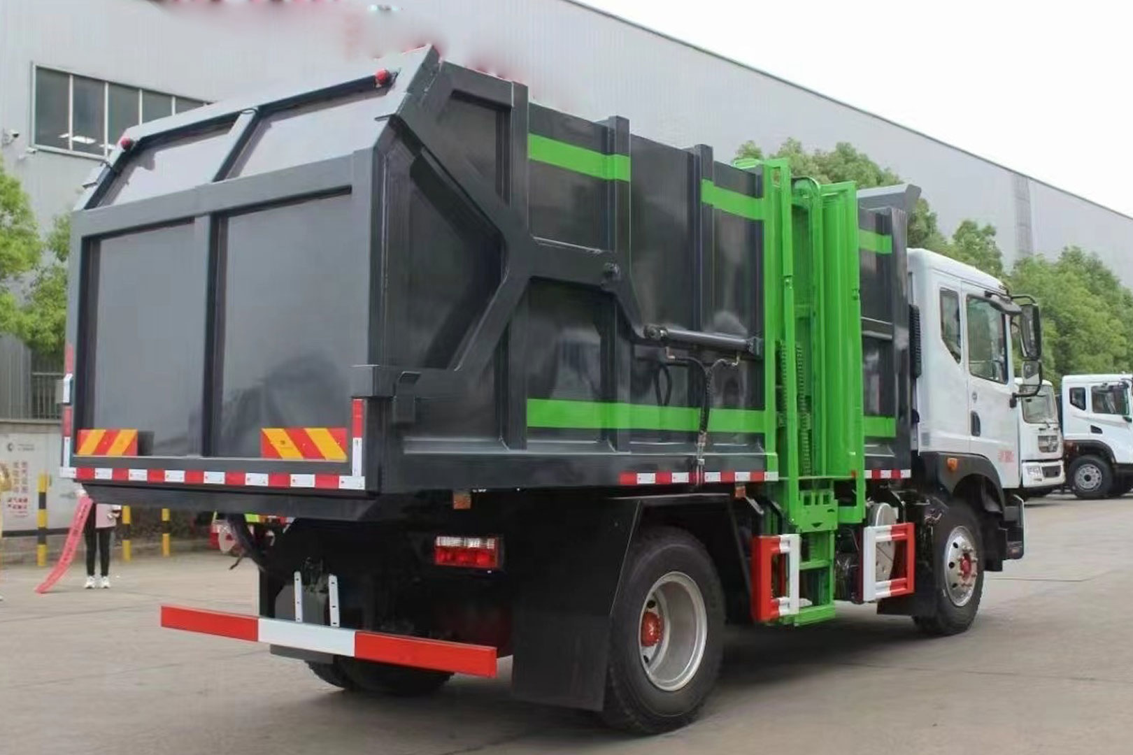 Dump Garbage Side Raccrochez la fabrication d'usine de camions de type