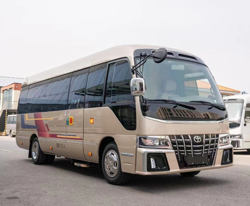 Personnalisation de sièges de l'autobus 10 de caboteur de Toyota de Chine édition de champagne