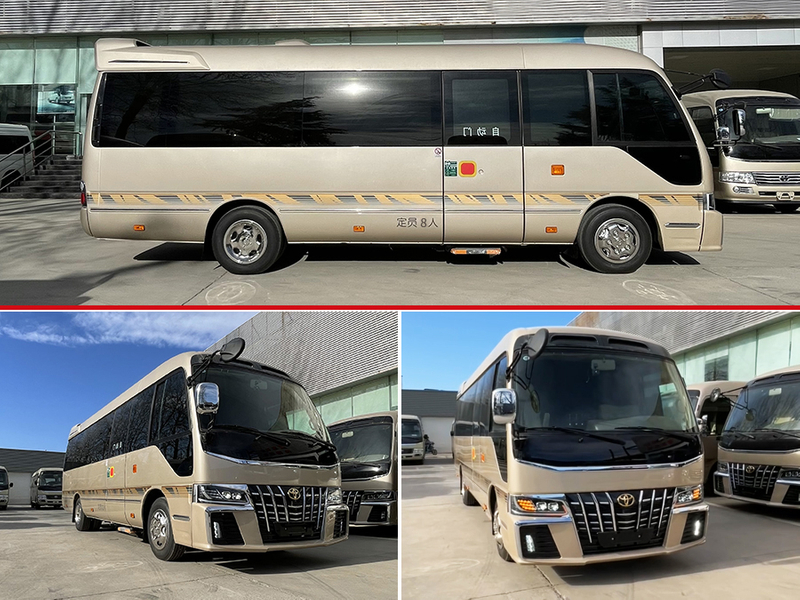 Modèle commercial classique Toyota Coaster 8 places