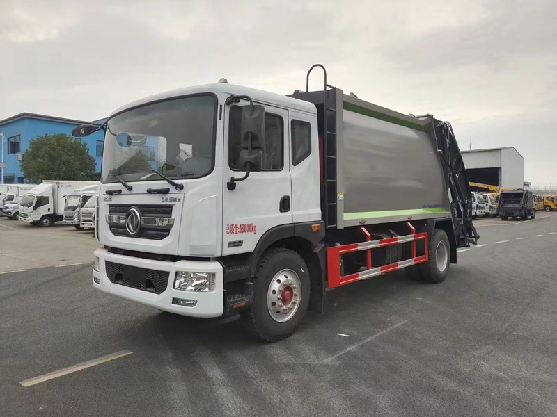 Camion à ordures compacteur Dongfeng 12 CBM