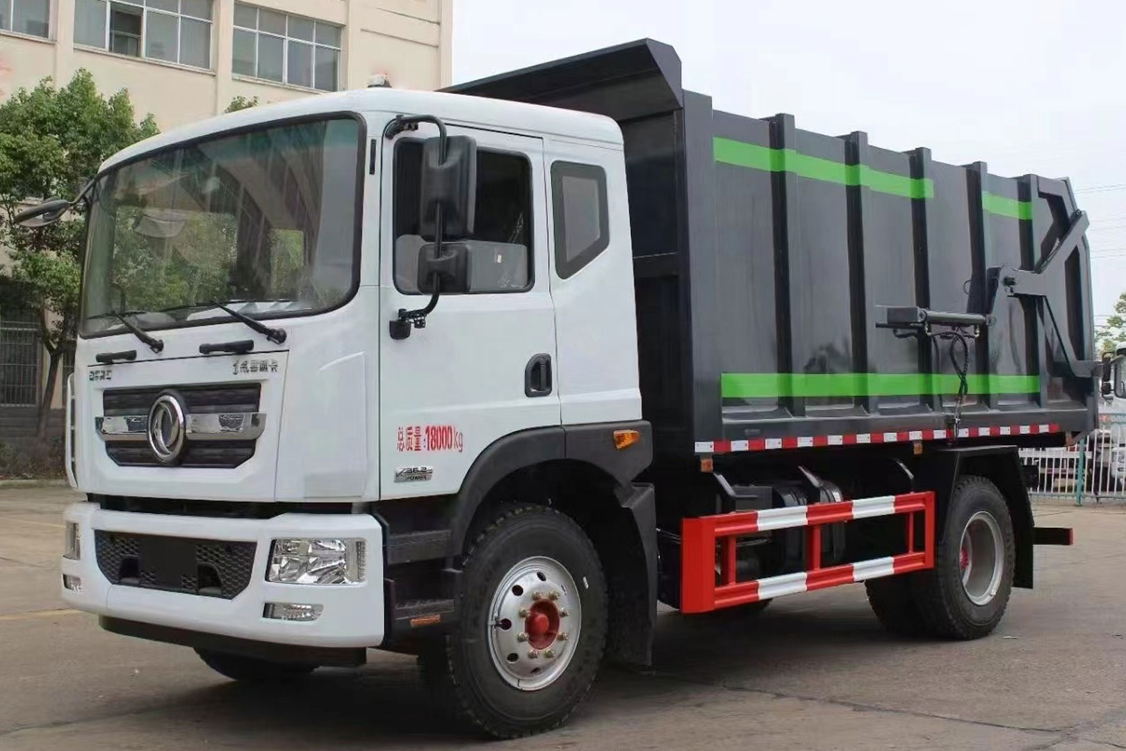 Dump Garbage Side Raccrochez la fabrication d'usine de camions de type