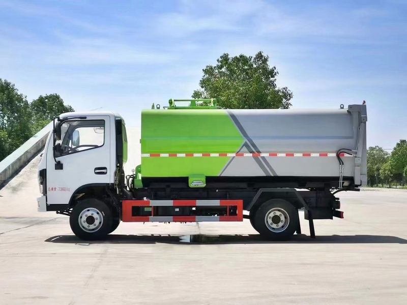 Type de suspension latérale de camion à ordures de décharge de fabrication spéciale